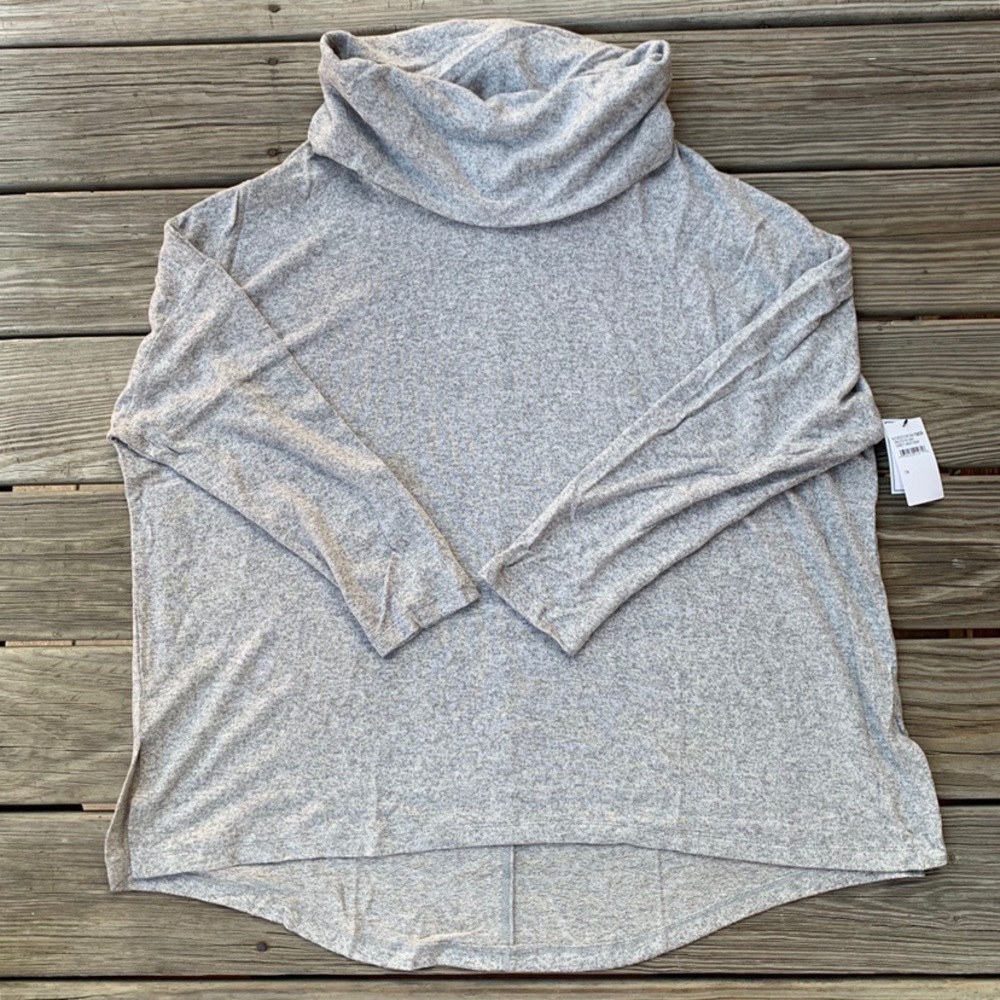 Grey Cowl Neck Sweater NOT with tags.  Has been worn